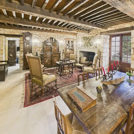 Σπίτι διακοπών Superbe Manoir Du 16e Siecle Avec Piscine Pour 10